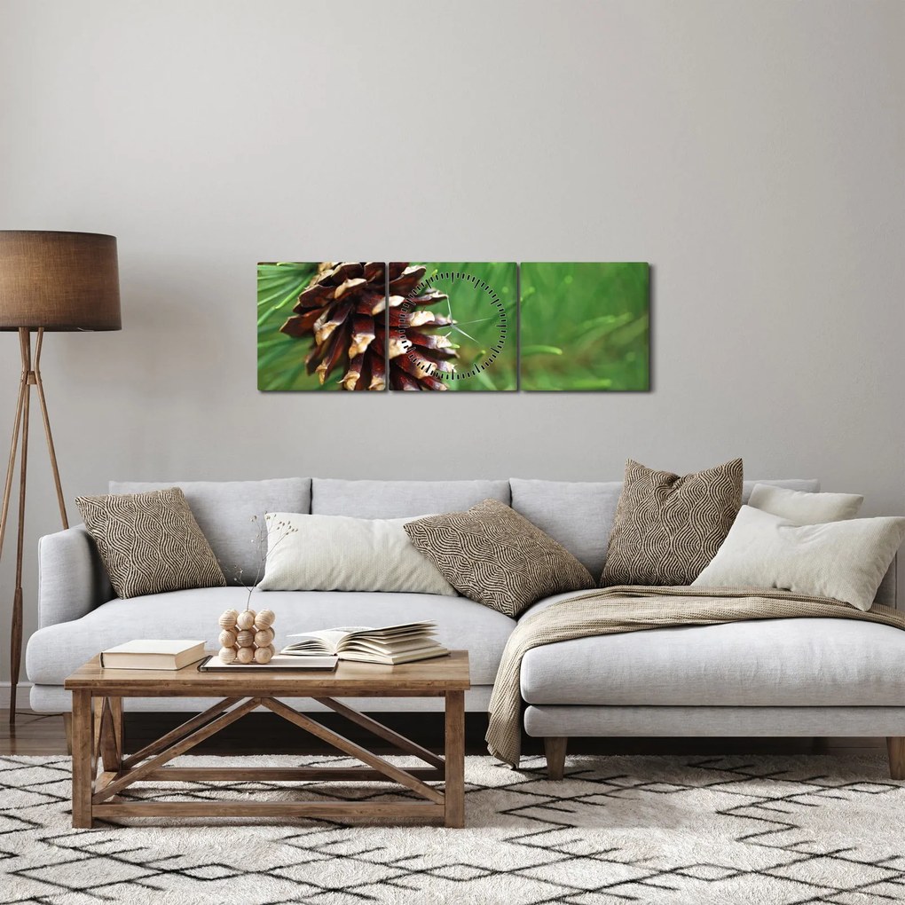 Tablou cu con (cu ceas) (90x30 cm)