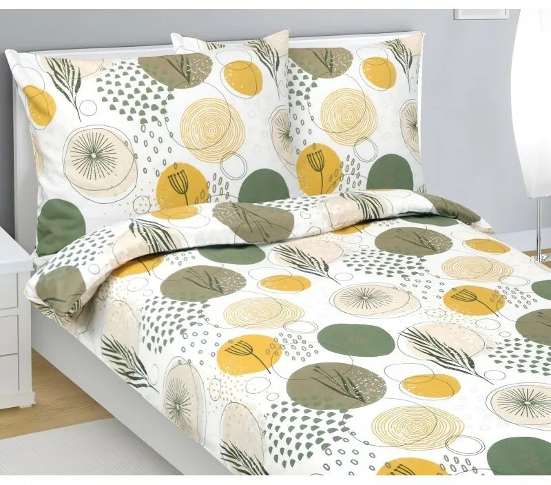 Bellatex Lenjerie de pat din flanel Kola, 140 x 220 cm, 70 x 90 cm