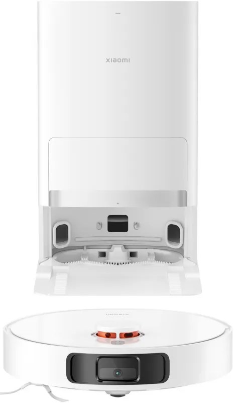 Aspirator robot Xiaomi X20+, 6000 Pa, 140 min, 0.35/4 l, Funcție Mop, Stație de autovidanjare, Navigație LDS, Evitarea obiectelor, Aplicație mobilă, Alb