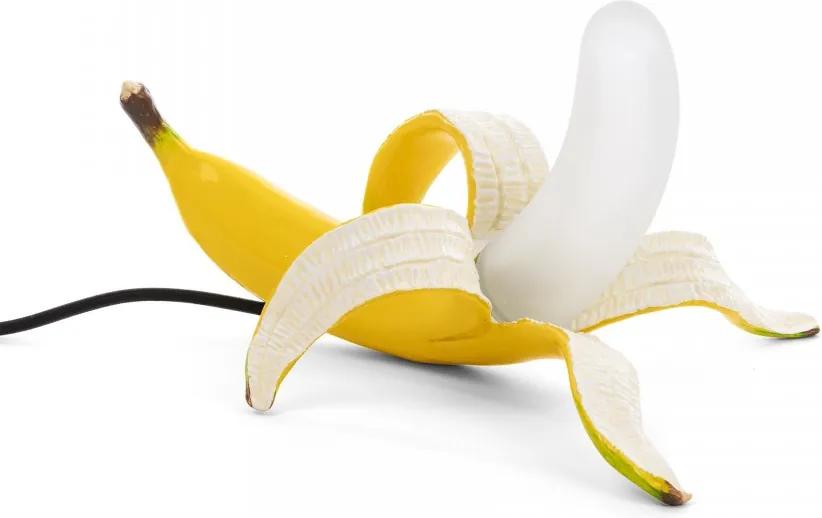 Lampa in forma de banana Yellow Dewey Seletti