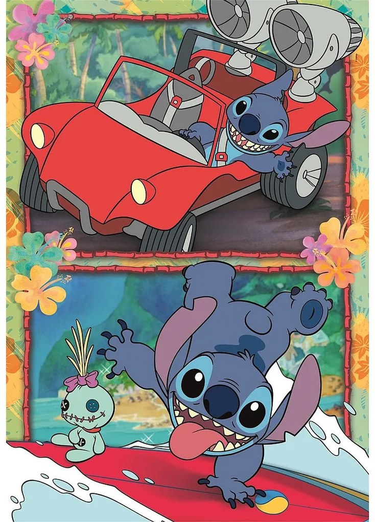 Disney Lilo și Stitch Wild Adventure Puzzle Clementoni cu 104 piese