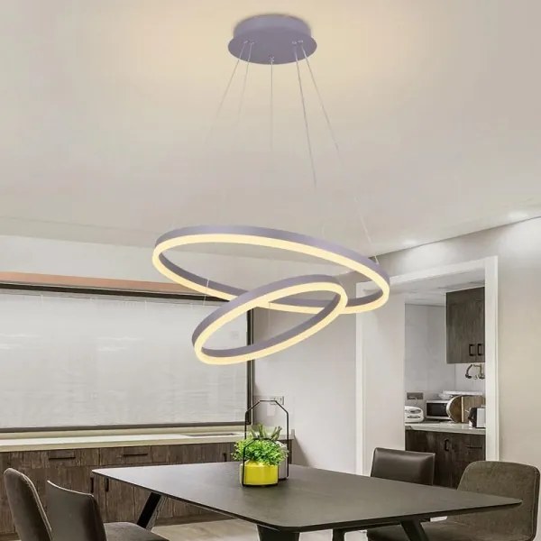 Lustră LED dimabilă pe cablu LED/70W/230V 3000-6500K + telecomandă