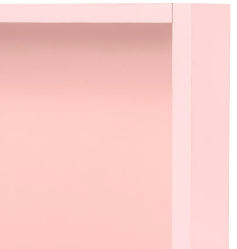 Boxie dulap de perete deschis 40x40x27 cm roz