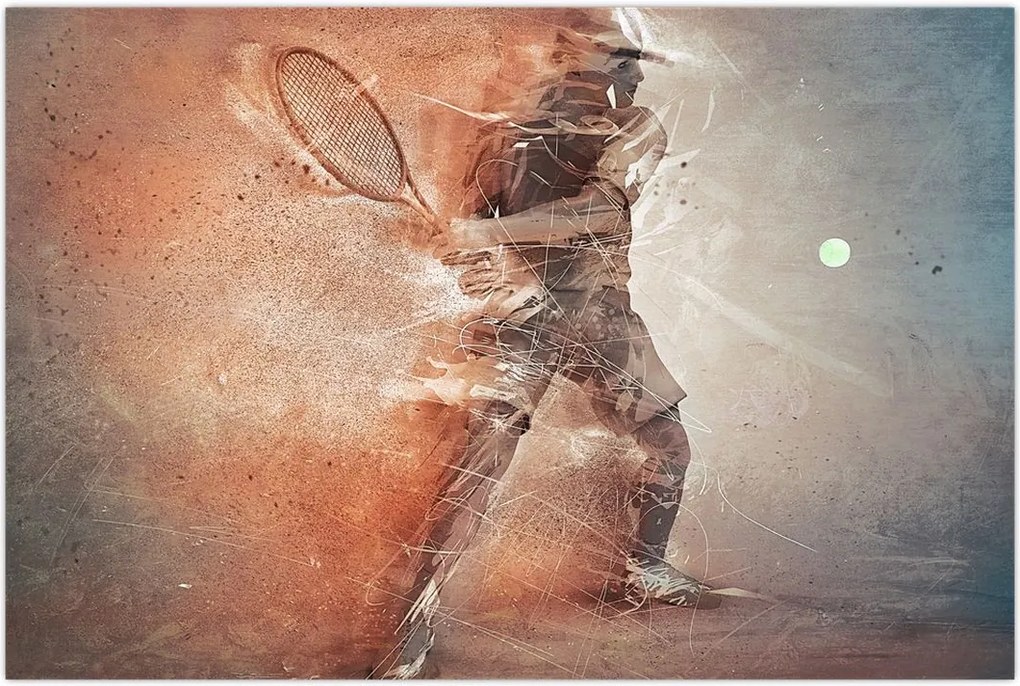 Tablou - Jucător de tenis (90x60 cm)