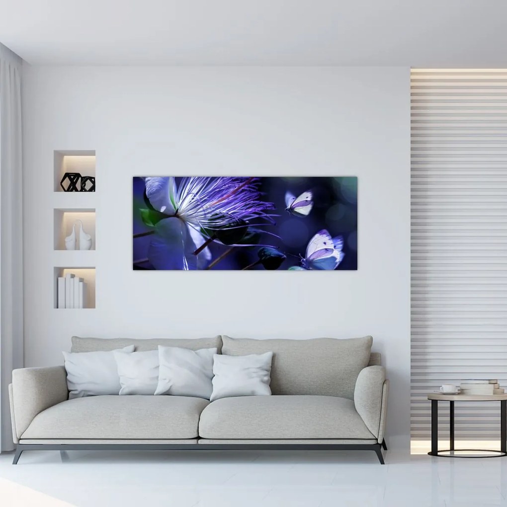 Tablou - Floare tropicală (120x50 cm)