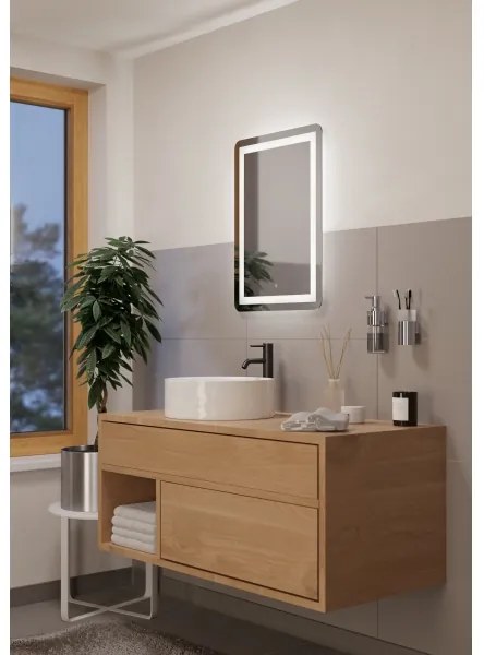 Oglindă LED pentru baie cu retroiluminare BUENAVISTA LED/20W/230V IP44 Eglo 99838