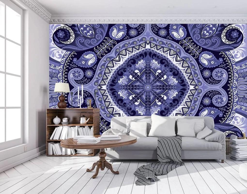 Fototapet - Mozaic violet (254x184 cm), în 8 de alte dimensiuni noi