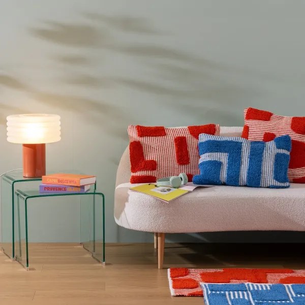 Atmosphera - Lampă de masă ASTI 1xE27/60W/230V cărămizie