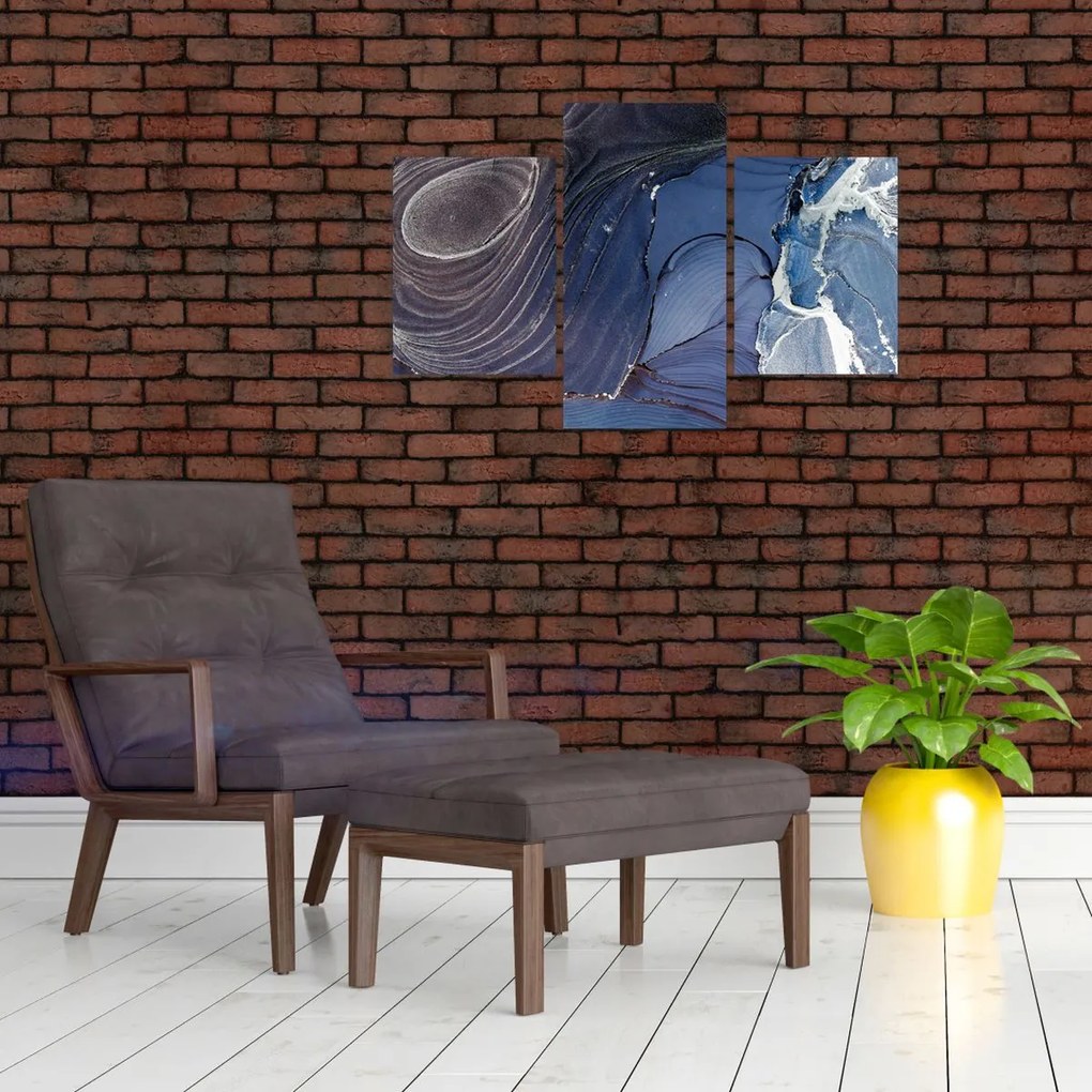 Tablou - Cerneală marmorată (90x60 cm)