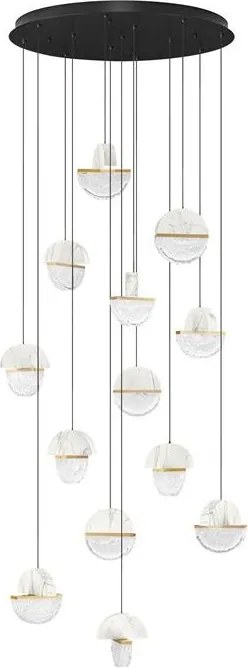 Lustra LED decorativa casa scarii 3000K DORIN