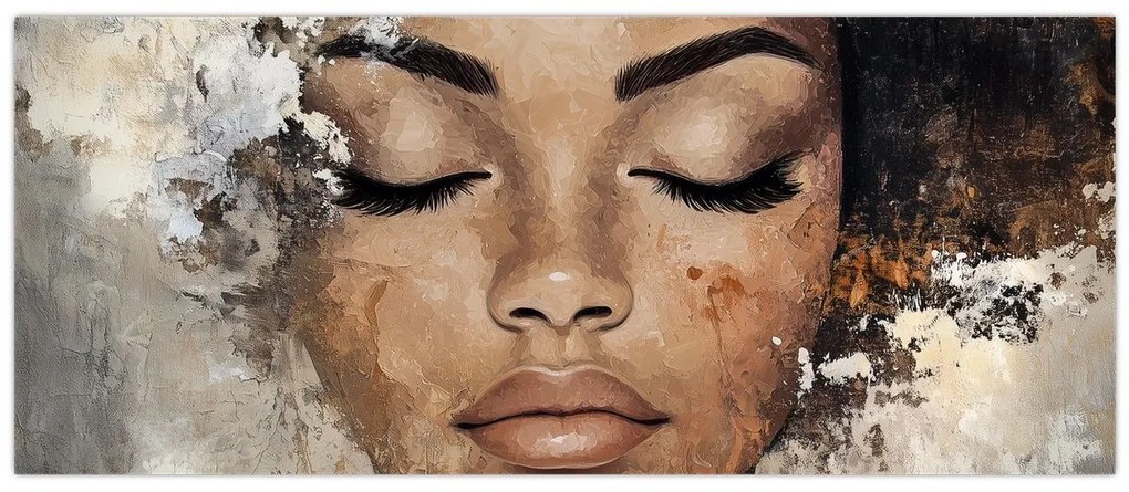 Tablou - Portret de femeie (120x50 cm)