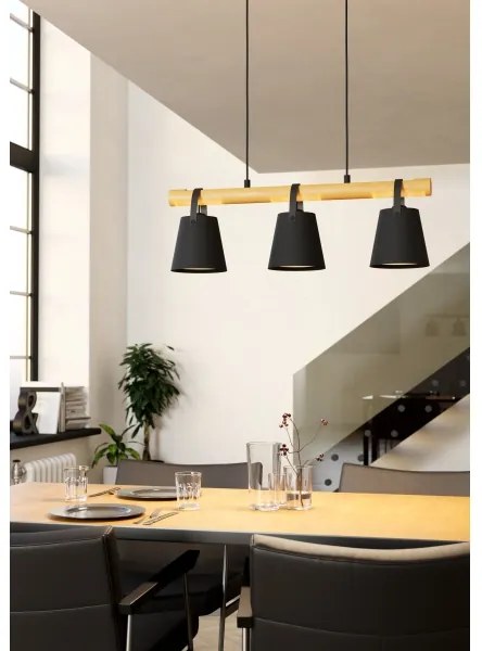 Lustră pe cablu BOYLE 3xE27/10W/230V Eglo 43636