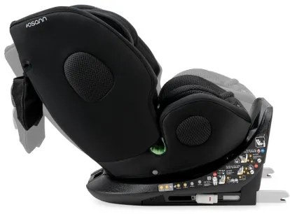 OSANN - Scaun auto ONE 360 Klimax i-Size 40-150 cm Negru total