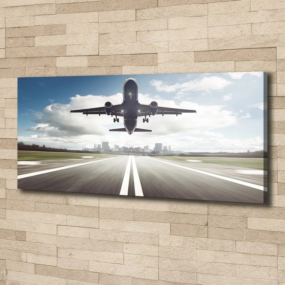 Tablou canvas Avionul decolează