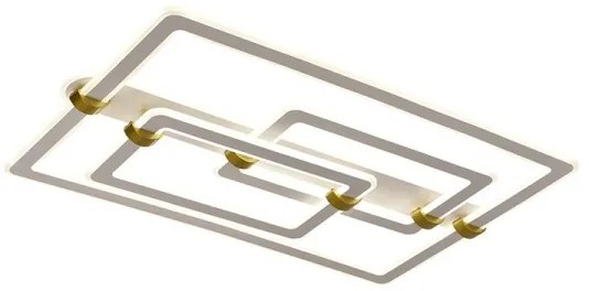 Plafonieră LED dimabilă, 280W/230V, 3000-6500K + telecomandă