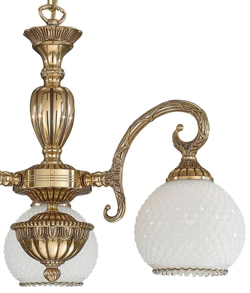 Candelabru din alama cu 3 brate design italian 8500