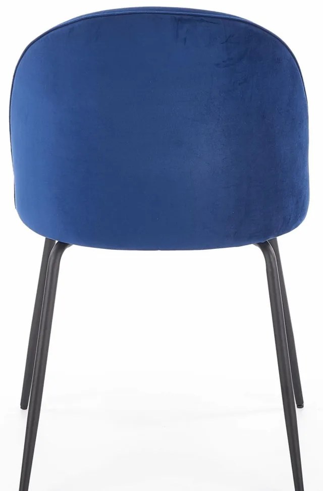 Scaun K314 velvet albastru