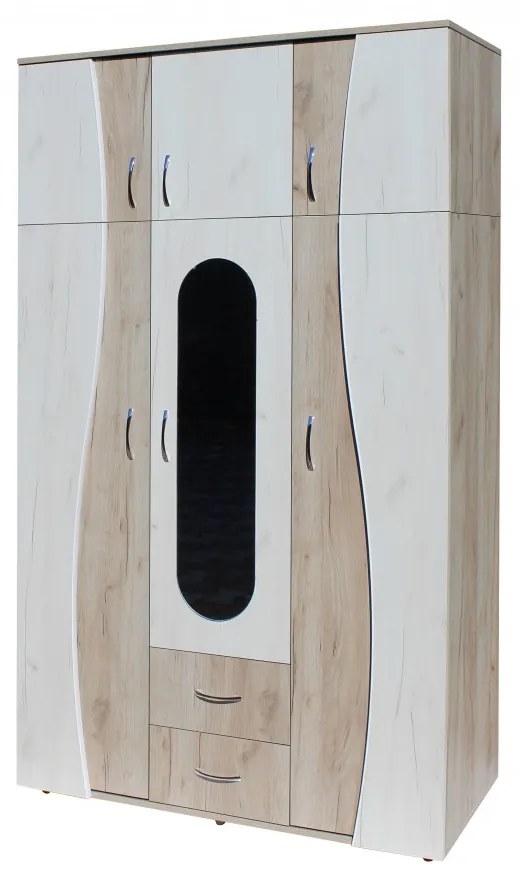 Dulap 3U S, 120x50x198 cm, K002+K001