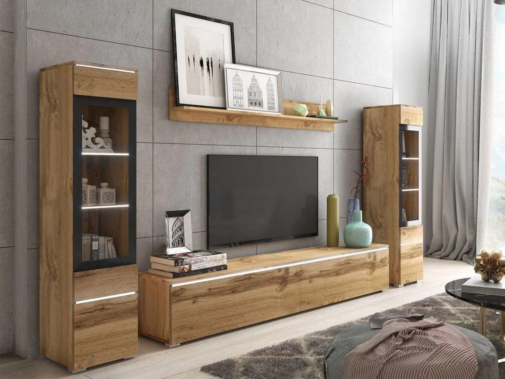 Mobilier living Selwyn II (wotan) (iluminat LED Alb). 1054054