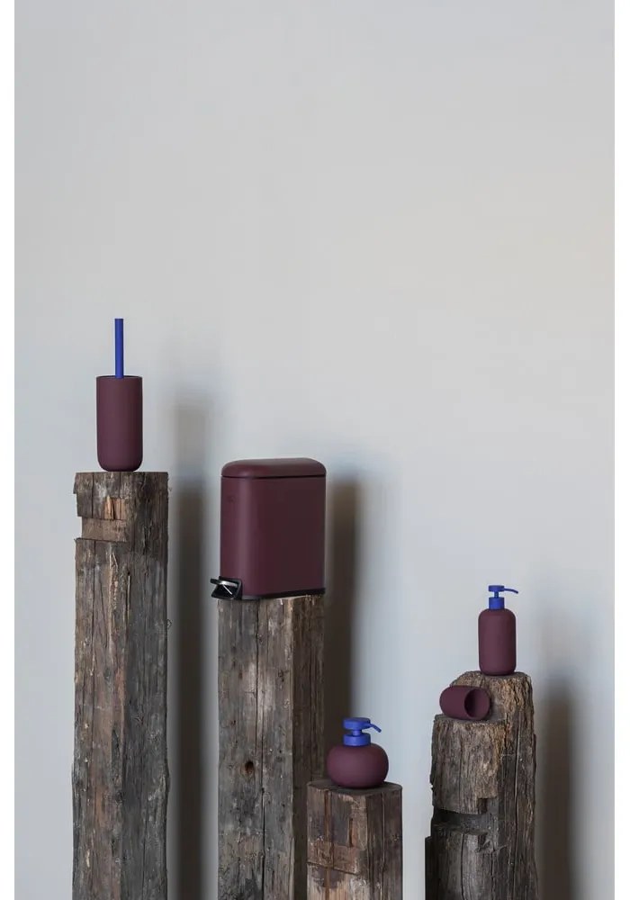 Perie de WC violetă din ceramică Lotus Play – Mette Ditmer Denmark