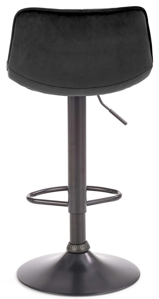 Scaun tip bar Hertha (negru). 1039569