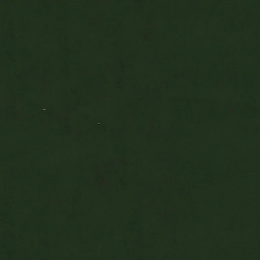 Scaune de bucatarie, 2 buc., verde inchis, catifea 2, Morkegronn