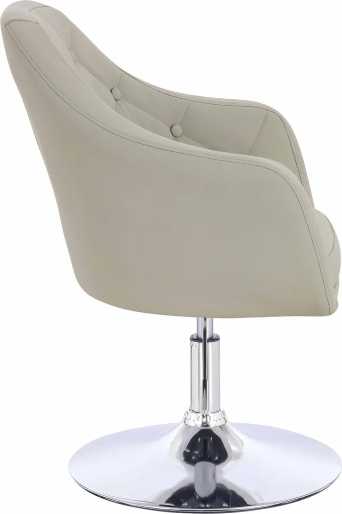 HR831N Scaun Culoare in Piele Ecologica Premium Soft cu Bază Cromata