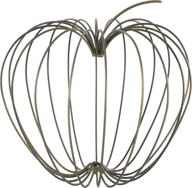 Dovleac decorativ, din metal, D17cm, Pumpkin