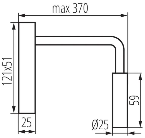 Veioză LED flexibilă Kanlux 32523 TONIL LED/2,7W/230V alb