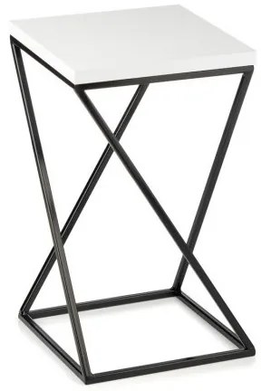 Suport de flori LOFT 40x24 cm negru/alb