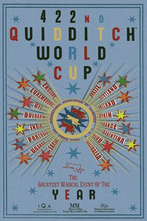 Poster de artă Harry Potter - Quidditch World Cup