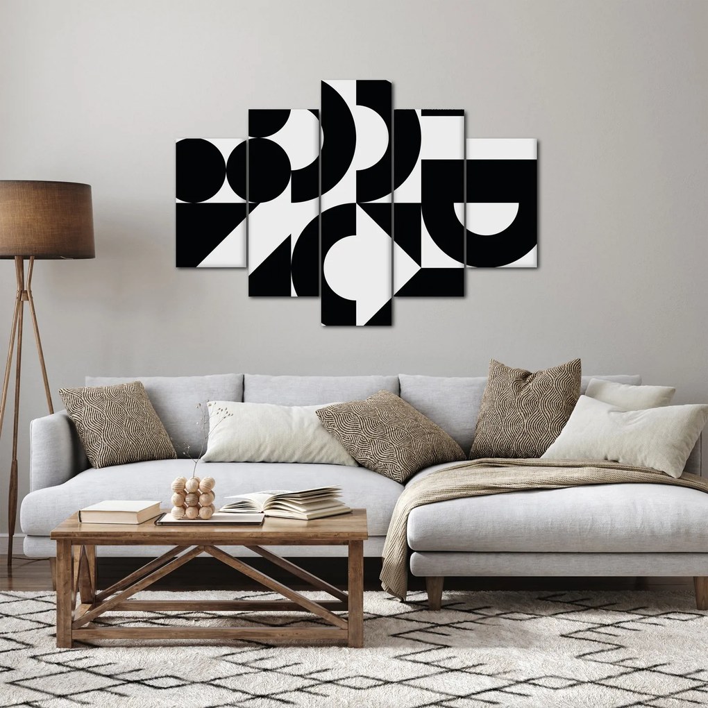 Tablou - Abstracție geometrică N⁰2 (150x105 cm)