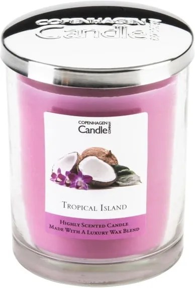 Lumânare parfumată Copenhagen Candles Tropical Island, 40 ore