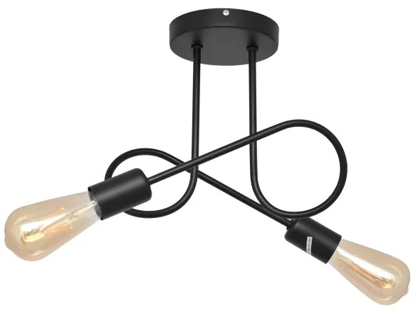 Lustr pentru copii OXFORD 2xE27/15W/230V montat pe tavan