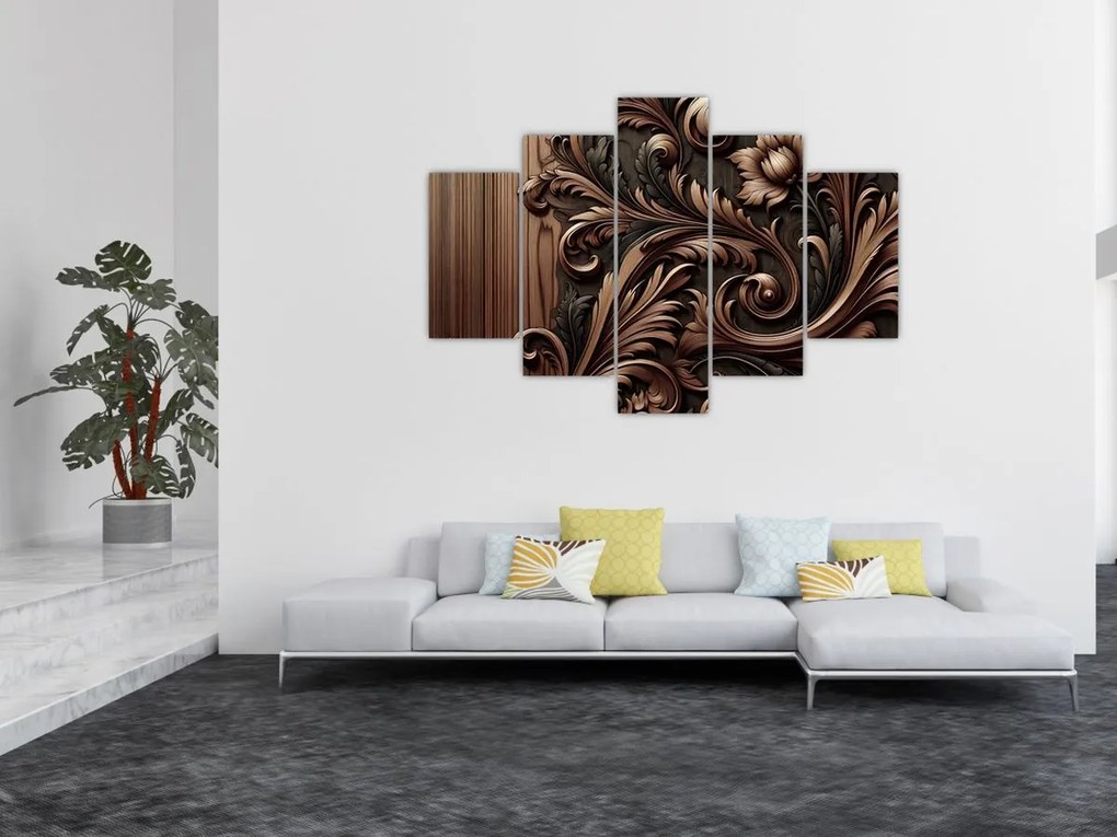 Tablou - Model din lemn (150x105 cm)