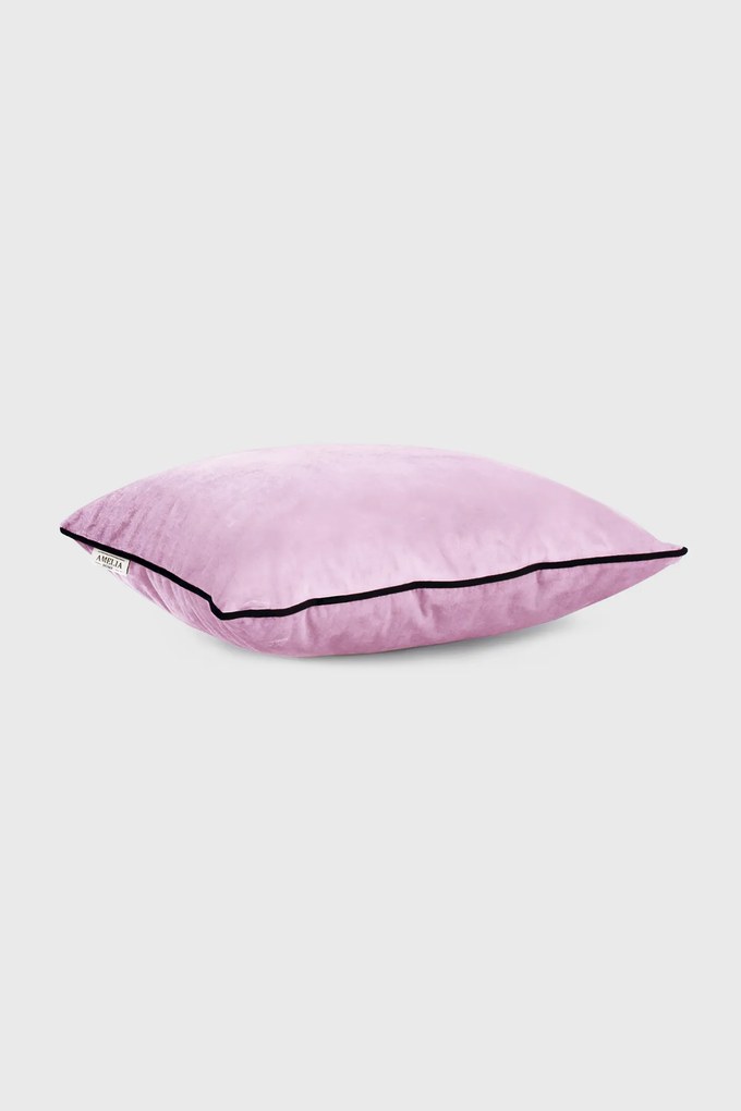 2PACK Față de pernă Velvet negru 45x45 cm