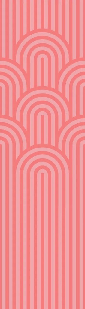 Fototapet, Happy Hills, Bubble Gum, Rebel Walls