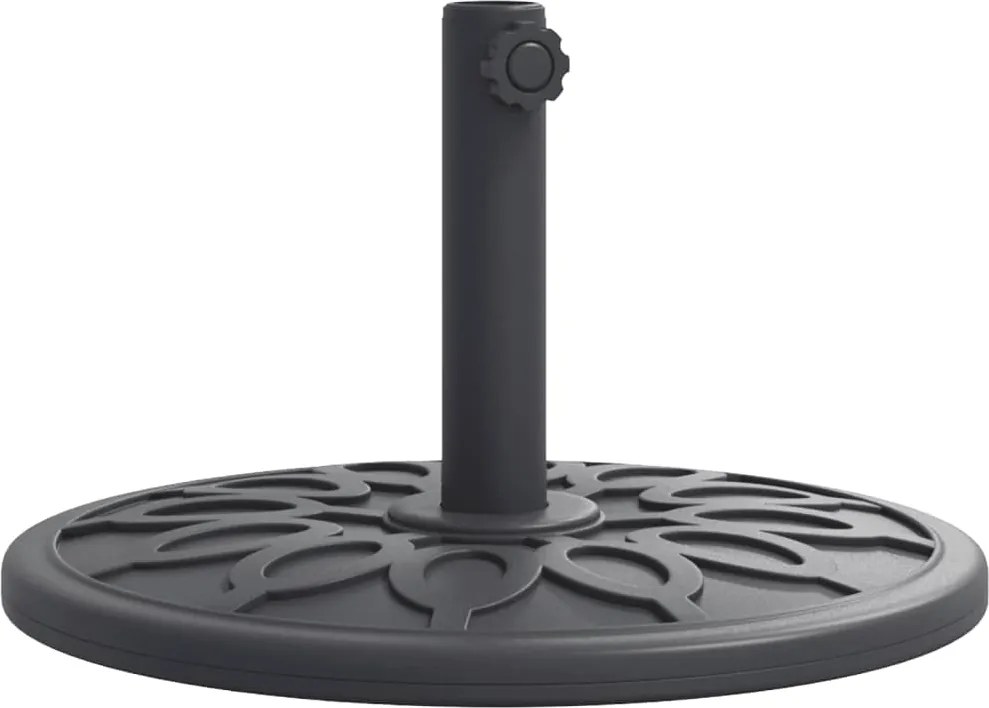 vidaXL Suport umbrelă pentru stâlpi Ø38 / 48 mm, 12 kg, rotund