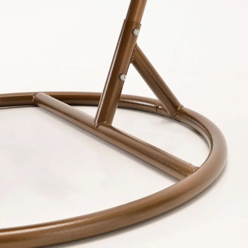 OFERTA Scaun suspendat maro deschis TROPIKAL cu suport II calitate