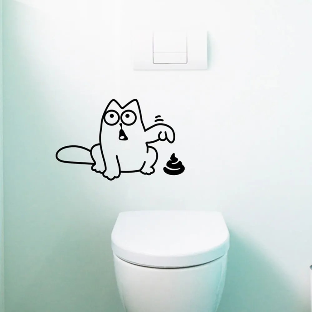 Autocolant Ambiance Funny Cat