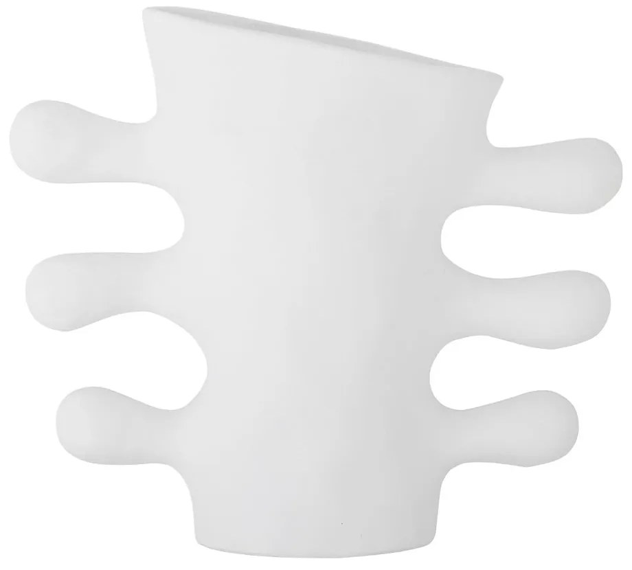 Vază albă din gresie Pernilla – Bloomingville