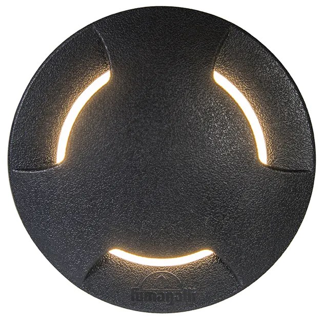 Set de 3 spoturi de sol pentru exterior negru incluzând LED IP67 - Ceci 2