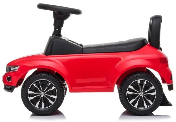 Bicicletă fără pedale Volkswagen roșie/neagră