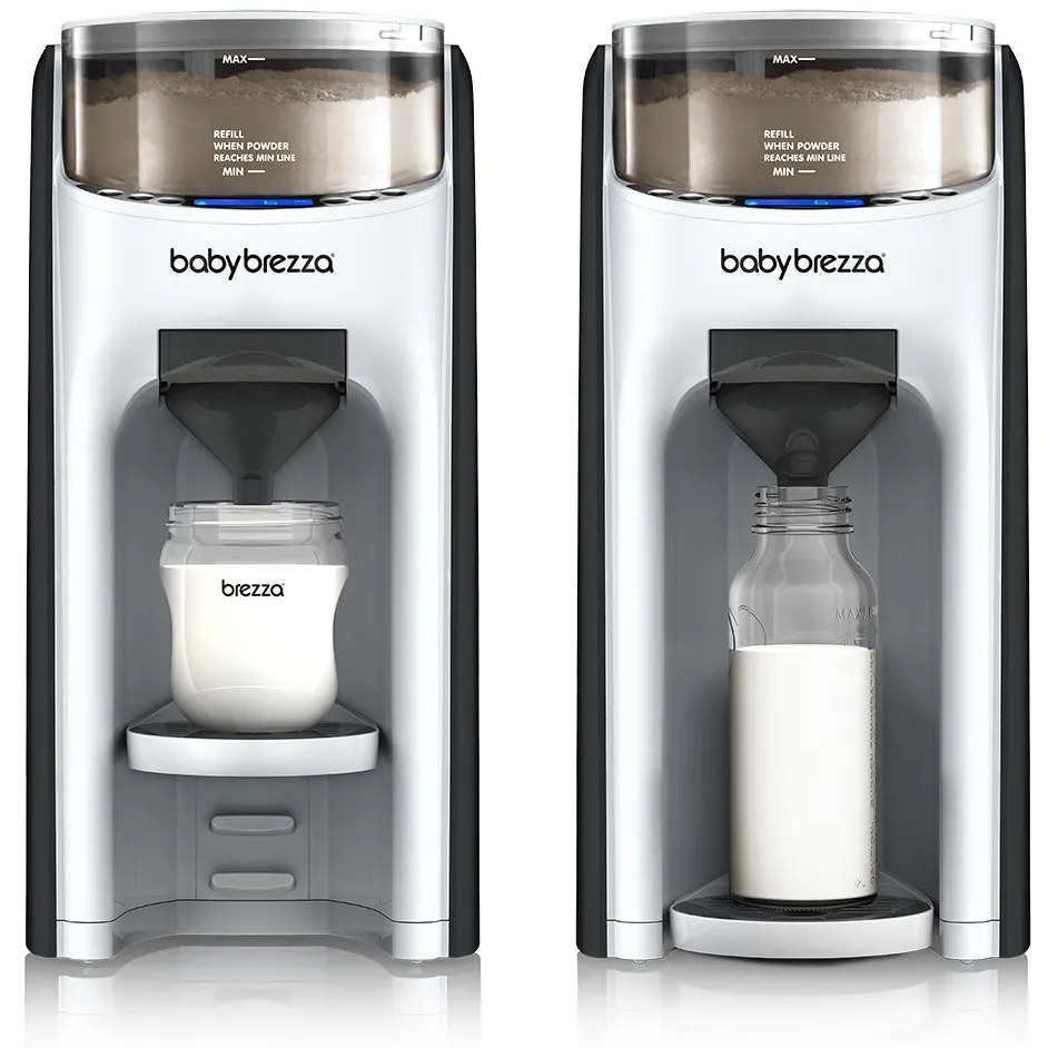 Espressor de Lapte Praf Formula Pro Advanced de la BabyBrezza Alb Negru