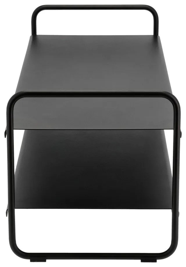 Pantofar negru din oțel 33x33x80 cm A-Shoe – Zone