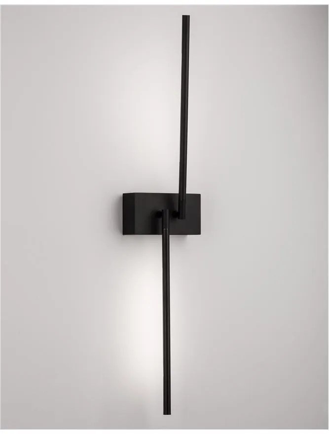 Aplica LED design modern RACCIO negru