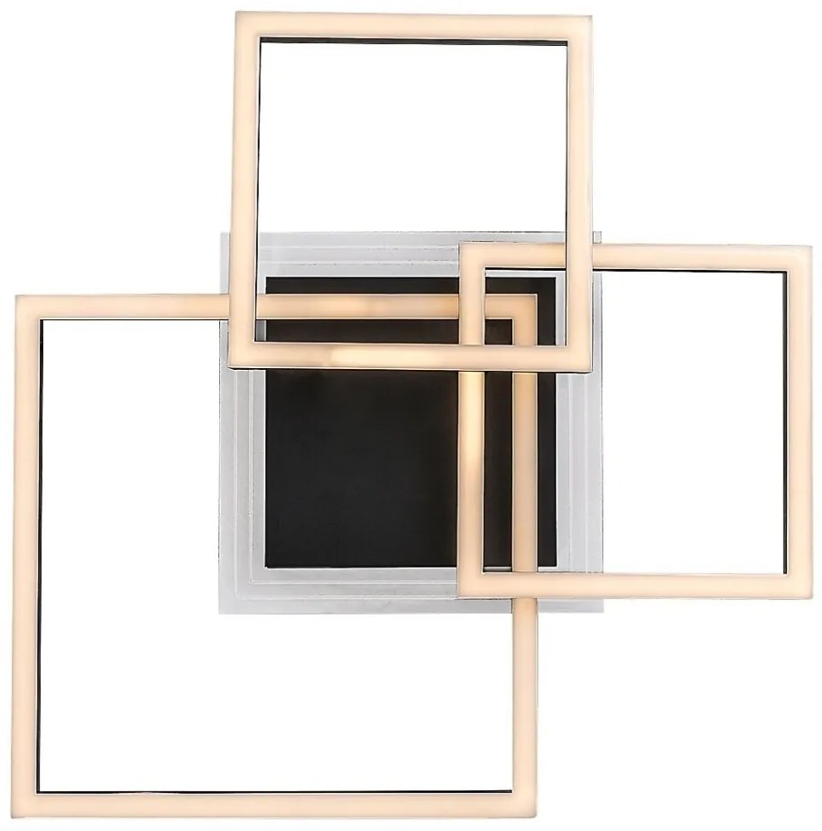 Plafoniera LED design geometric Ottavia 50x18,5cm