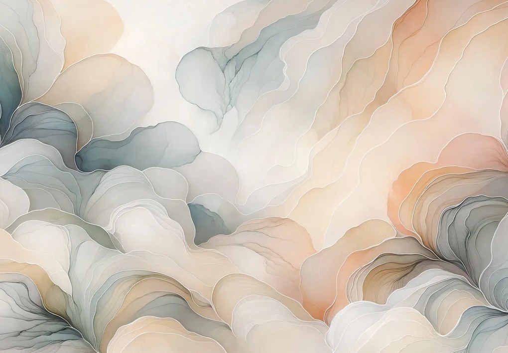 Fototapet - Abstracție bej I. (147x102 cm)