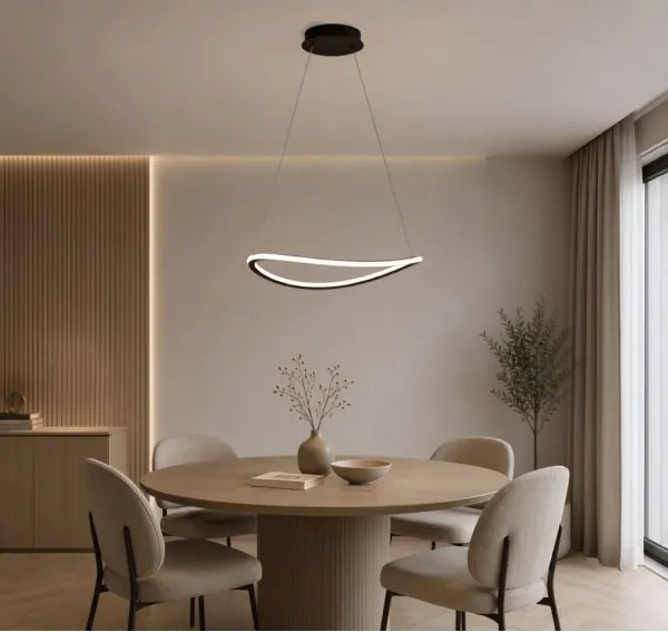 Rabalux 72340 - Lustru LED reglabil pe cablu MALIRA 45W/230V 3000-6500K+telecomandă