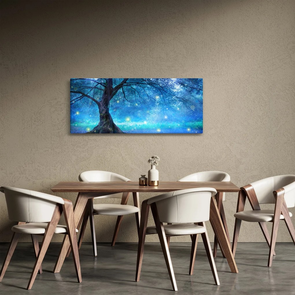 Tablou - Pădure mistică (120x50 cm)